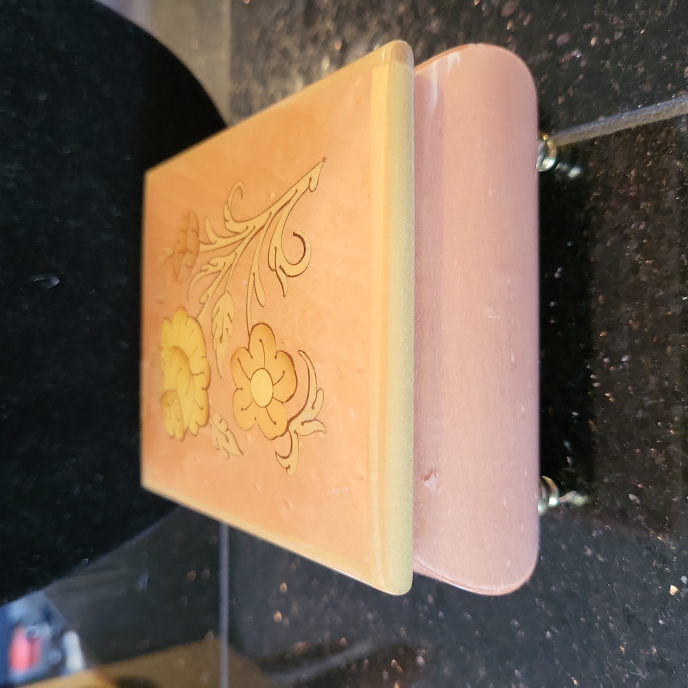 Italian Reuge Wood Marquetry Music Box "As Time Goes On" - Picture 4 of 6